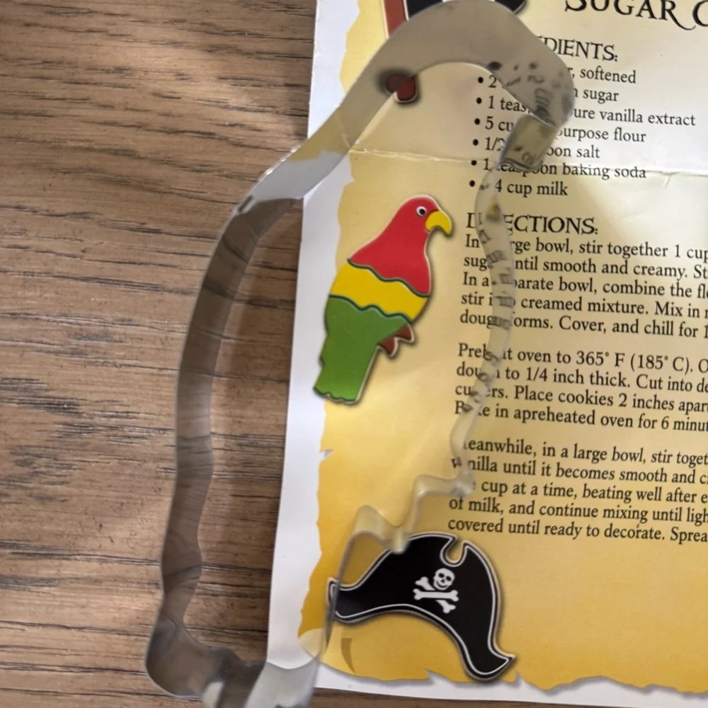 Pirate Cookie Cutters Set